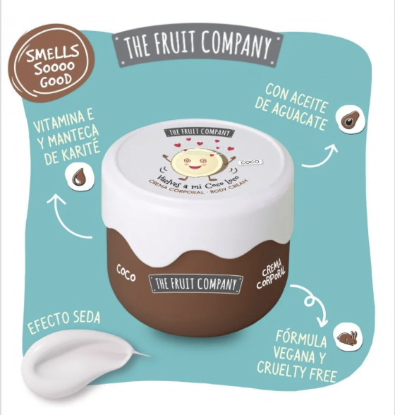 Crème Corps - Noix de Coco - The fruit Company