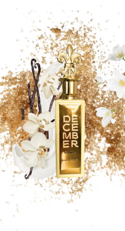 December vanilla Eau de Parfum 85 ml .Paris Corner