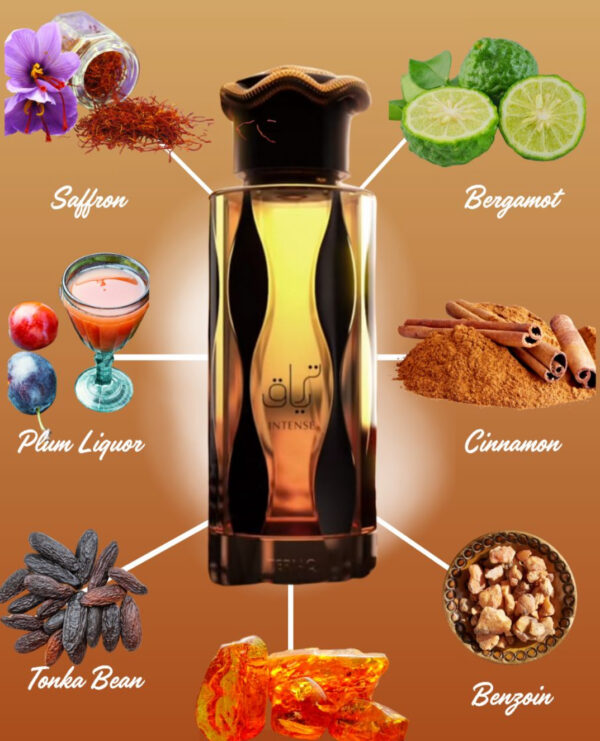 Teriaq Intense Eau de Parfum 100ml . Lattafa – Image 2